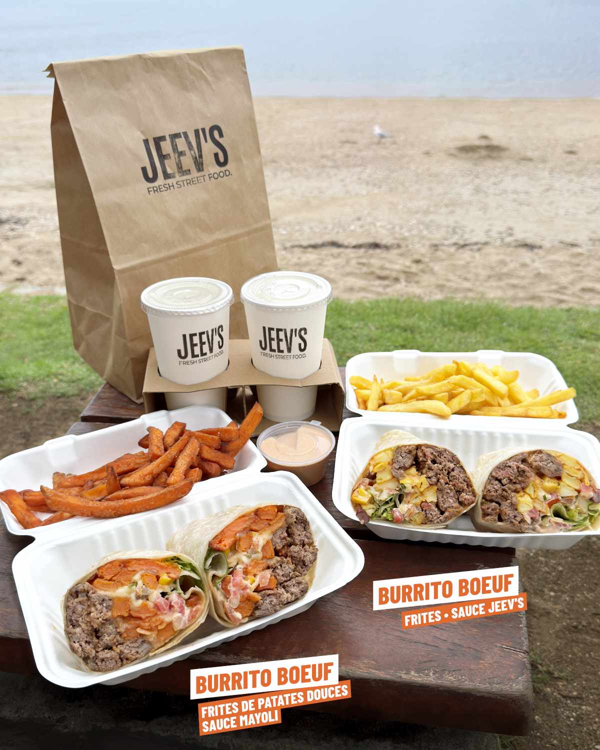 Jeev's - Fresh Street Food Nouméa (Burritos, Tacos, Burgers & Bowls)