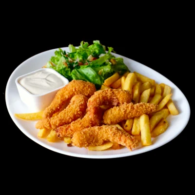 Photo de Crevettes Frites Deluxe